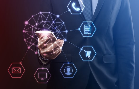 business-concept-close-up-man-using-mobile-smart-phone-infographic-icon-community-technology-digital-concept-hi-tech-big-data-toned-image