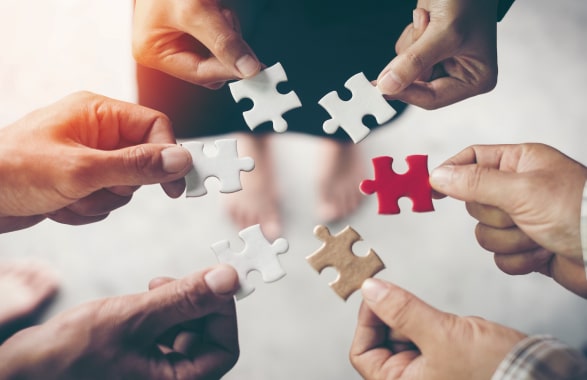 hands-holding-piece-blank-jigsaw-puzzle-teamwork-workplace-success-strategy-concept